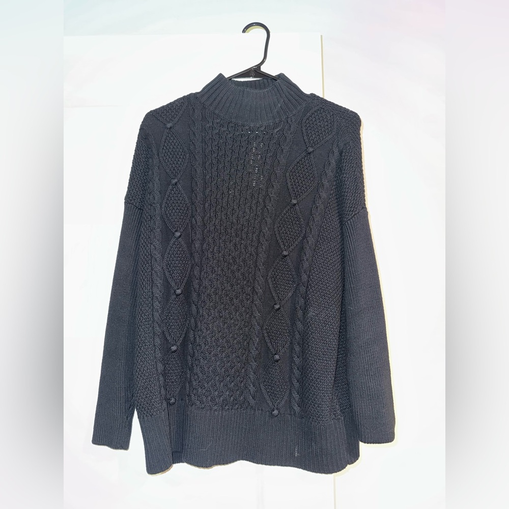 J crew sweater with front detail